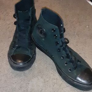 High top Converse Chucf Taylors double rubber